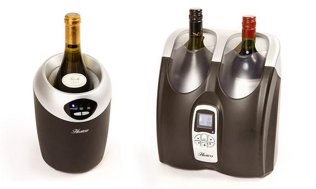 Холодний гліцерин миттєво охолоджує вино, не змінюючи його смаку, а температура вина зберігається протягом години