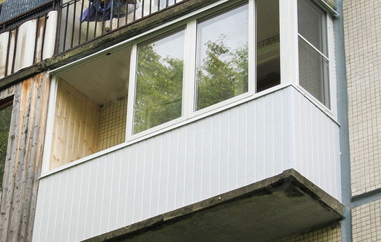 Вибір матеріалу для зовнішньої обробки балкона